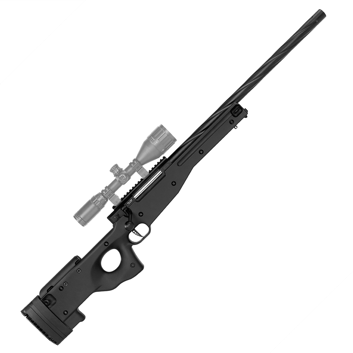 MB01 negro WELL sniper airsoft L96 francotirador