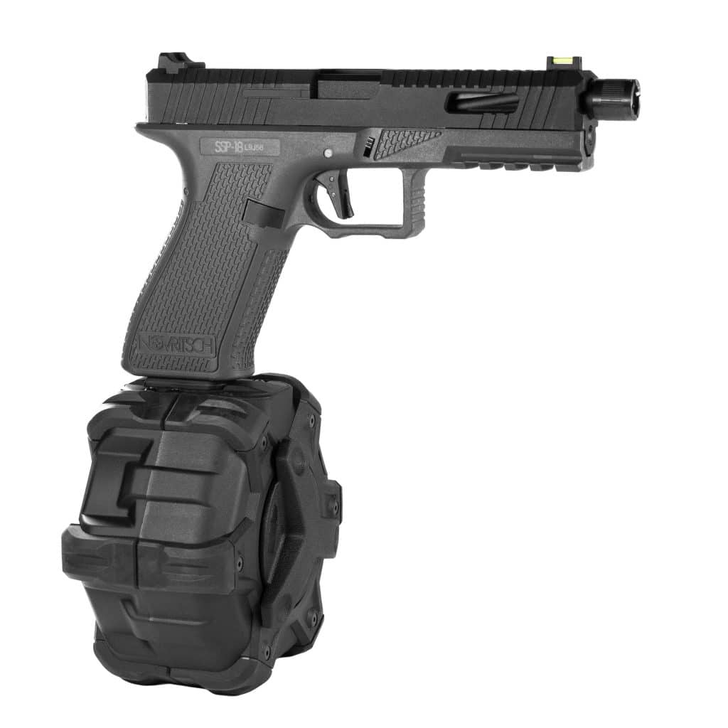SSP18 Drum Magazine Novritsch Airsoft 350BBs