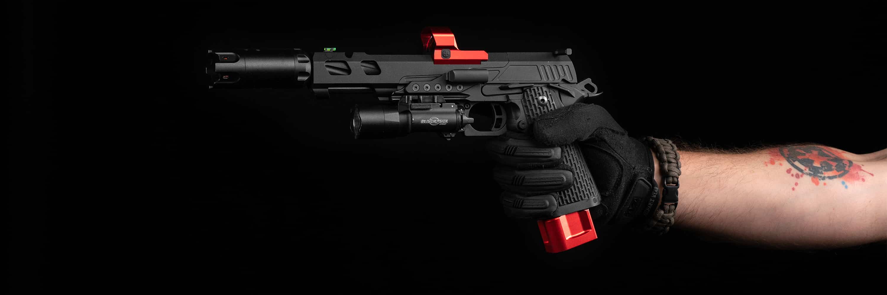Mira Eotech + Magnificador G43 Rifle Arma Airsoft