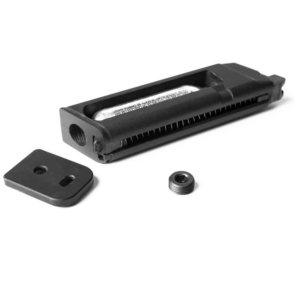 SSP18 CO2 Magazine V1 Thread Cap Novritsch Airsoft