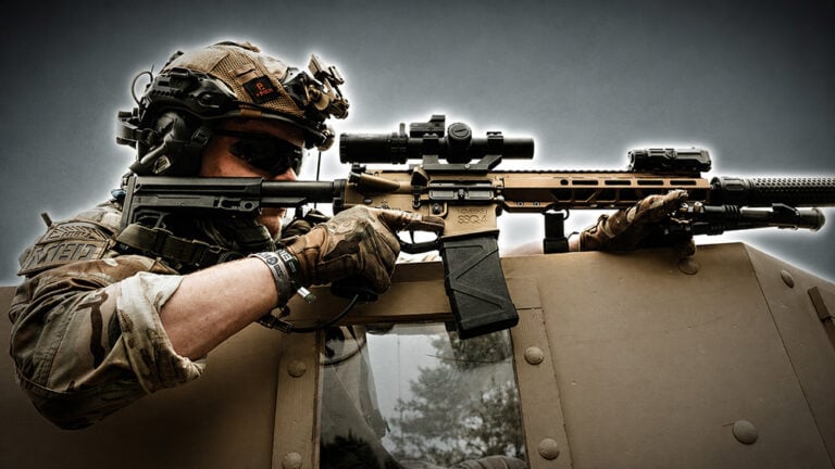 Karabin SSQ4 z systemem Blowback  HPA